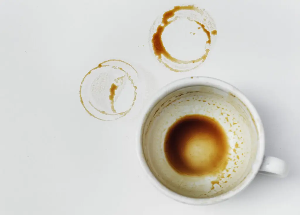 How to Remove Coffee Stains From Mugs and Countertops?