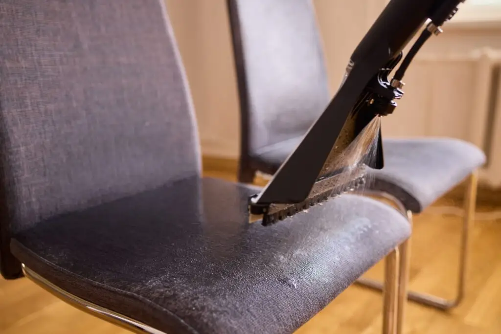 How to Clean Fabric Dining Chairs Without Water Stains?